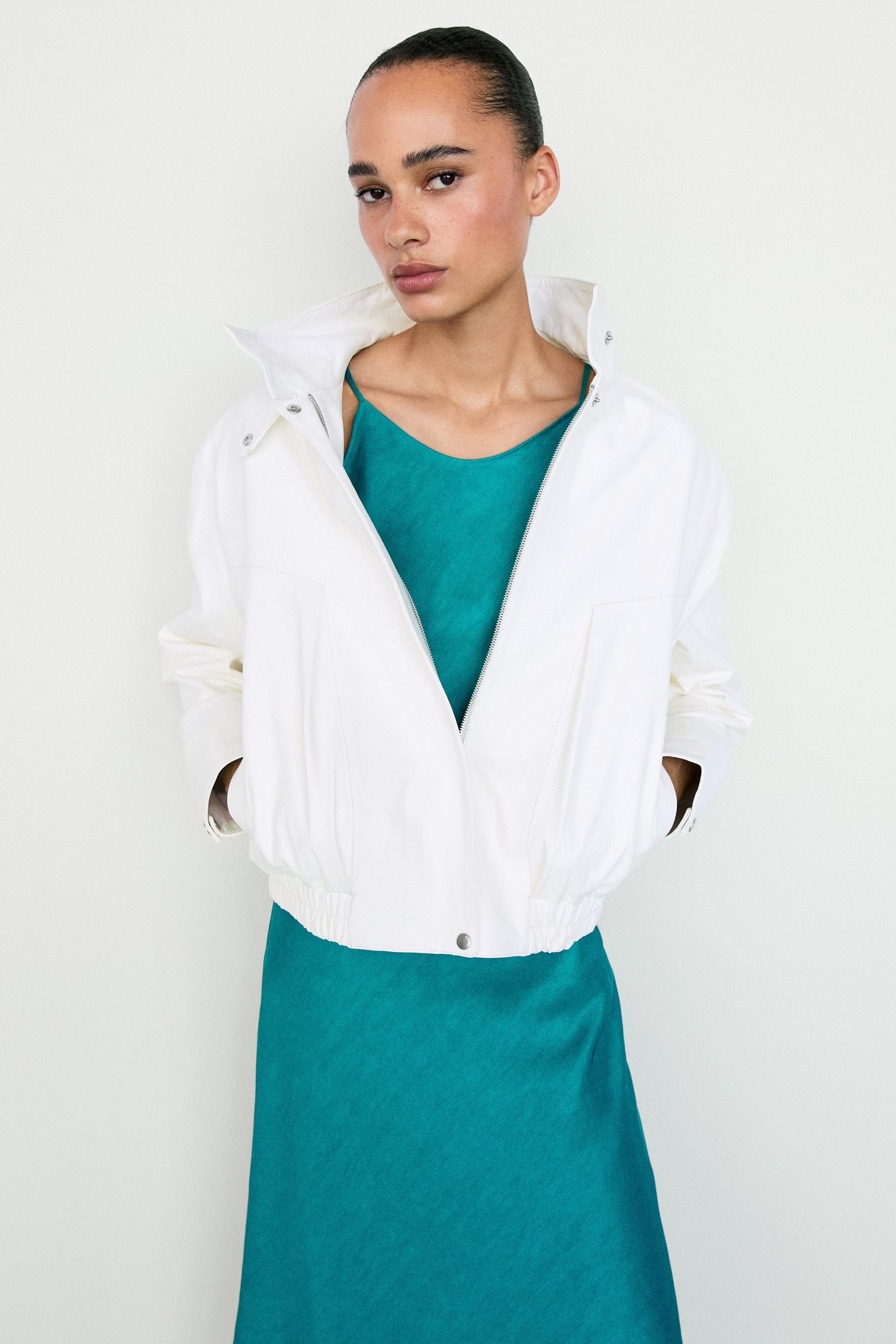 Flowing satin midi dress
